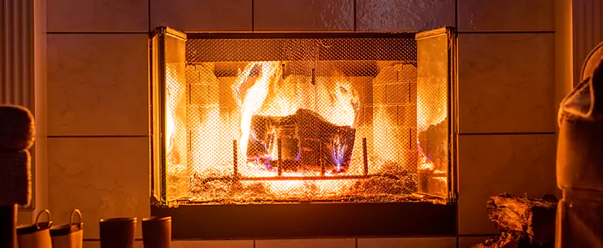 Mendota Hearth Landscape Fireplace Installation in Prescott, Arizona