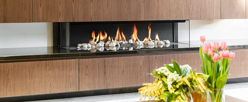 Double-height Fireplace Design Refurbishment in Prescott, Arizona